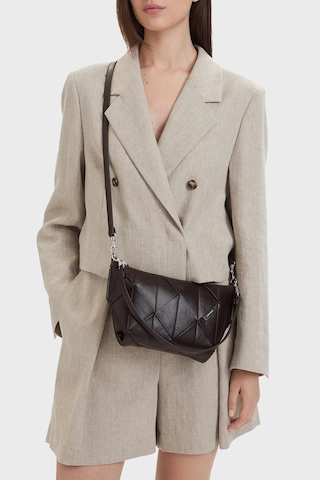 Calvin Klein Logolu Çıkarılabilir Askılı Çanta Lv04f3546gbal Bayan Çanta Lv04f3546g Bal Kahve