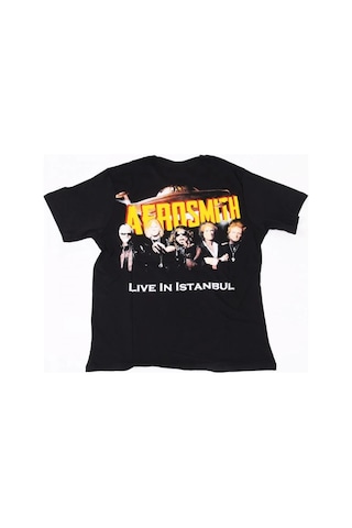 Aerosmith No:1 Tişört Siyah Çok Renkli