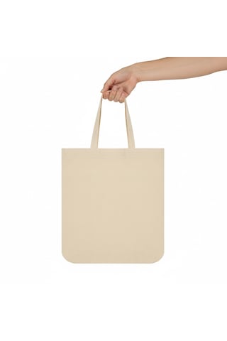 10 Adet Ham Bez Çanta 40x44 +10 Cm Körüklü- %100 Pamuk Doğal Bez Çanta Seti Krem