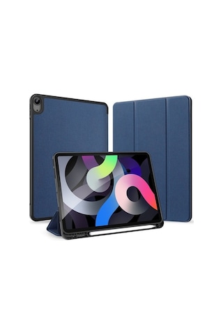 Duxweel Apple Uyumlu iPad Air 5.Nesil Kılıf 10.9" Kalem Yerli Lüx Kılıf