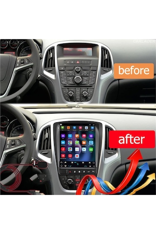 Opel Astra J Tesla 2010-2014 Multimedya Navigasyon Usb Kamera Carplayer 4 Ram
