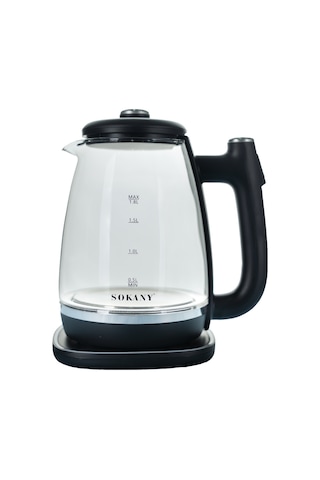 Sokany SK-09034 1.8 L 1800 W Cam Kettle
