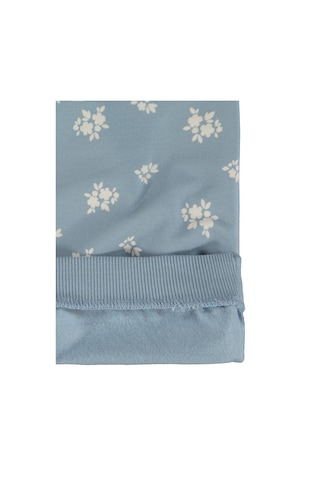 Civil Baby Çiçek Empirme Basic 6-18 Ay Sweatshirt - Mavi Soft Mavi