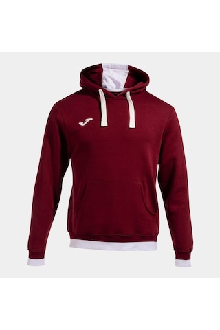 Joma Confort Iı Hoodıe Burgundy Whıte Sweatshirt Siyah