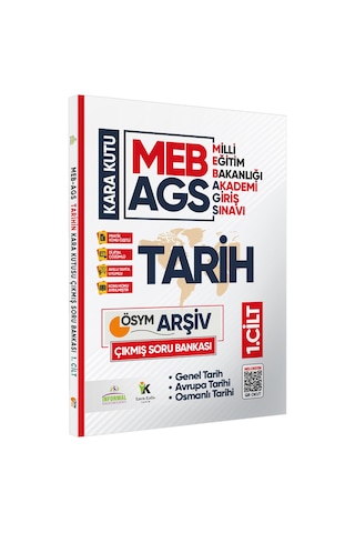 Meb Ags Tarihin Kara Kutusu 1.cilt En Kapsamlı Ösym Çıkmış Soru B