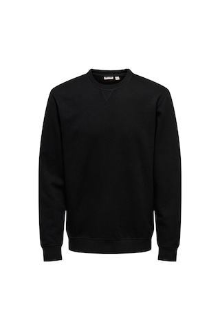 Only & Sons Only&sons Onsdavıd Reg Crew Sweat Siyah Erkek Sweatshirt Siyah