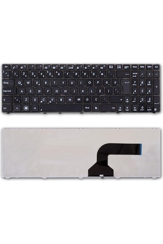 Asus Uyumlu K53S K53SC K53SD K53SD-DS51 Notebook Klavyesi - Çerçeveli (S