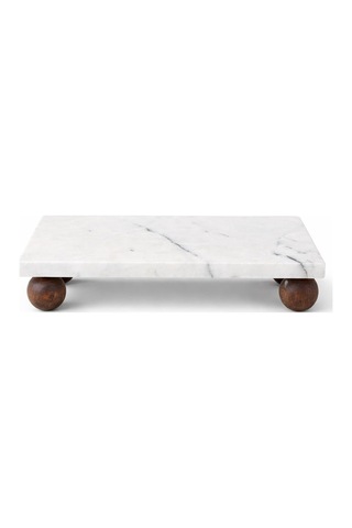 Doğal Mermer Yağlık Altlığı Standı 23x11,5 Cm - Mutfak Düzenleyici Sabunluk Organizer Diğer