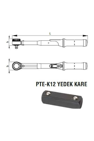 Gav 1/2'' Tork Anahtarı 70-330 Nm Pte-330