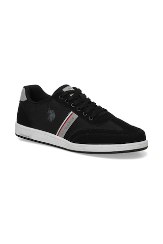 U.s. Polo Assn. Kares 5fx Erkek Sneaker Siyah