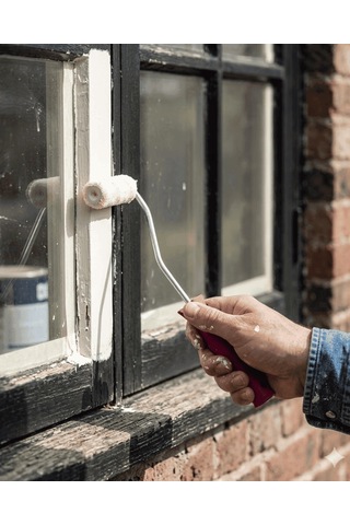 Boya Rulo Seti 10 Cm 6 Yedek Rulolu Mini Boya Uygulama Aparatı
