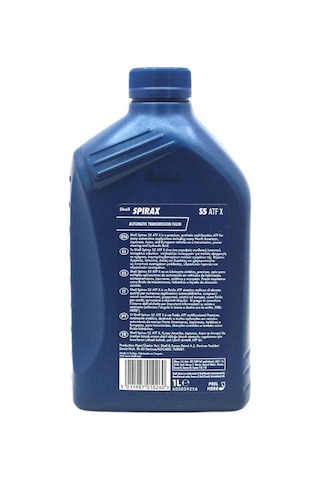 Shell Spirax S5 Atf x Otomatik Transmisyon Yağı 1 L