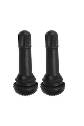 Yaleker 10 Adet Tr414 Lastik Ventili - Kauçuk Malzeme, 11.5mm Jant Delik Uyumlu, Isı Ve Soğuk Dayanıklı, Yerine Konulabilir Vantil Çekirdeği Yok