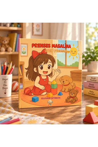 Prenses Masalina Oyun Oynuyor Resimli Kitap