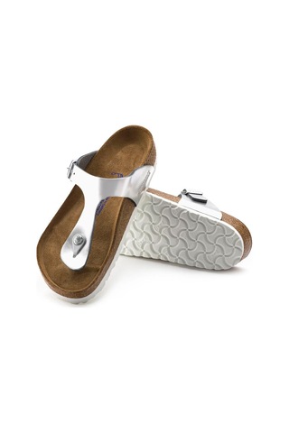 Birkenstock Gizeh Nl Kadın Terlik 1003674 Gümüş
