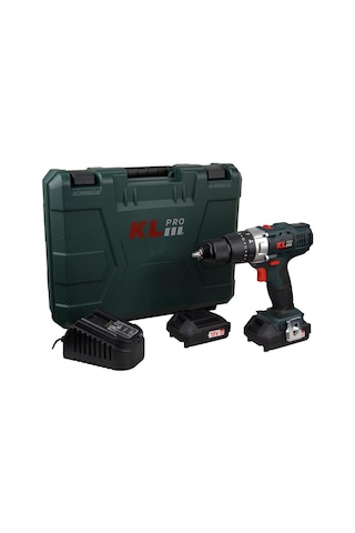 Klpro KLDM1820 18V 2.0 Ah Li-ion Çift Akülü Darbeli Matkap Vidalama