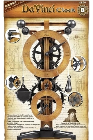 Academy 18174 Da Vinci Saat Tasarımı, Plastik Model Kiti-49111