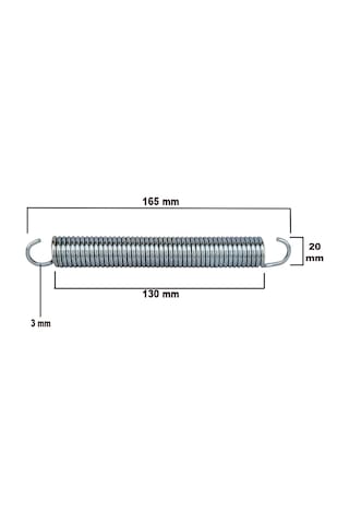 Sert Çekme Yay 16cm Makas Yayı Koltuk Kanepe Sandık Sedir Makası Yayı 3 MM