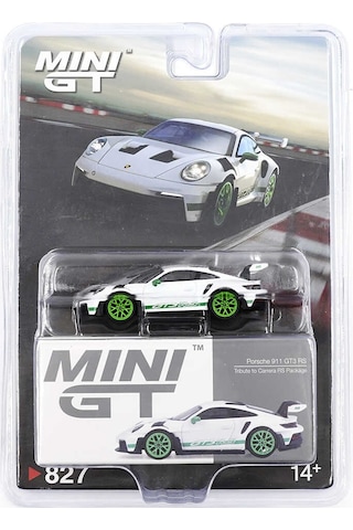 Mini Gt 827 1/64 Porsche 911 992 Gt3 Rs Tribute To Carrera Rs Package - Blister Paket