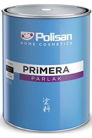 Polisan Primera Parlak Sentetik Boya 2,5 Lt 7016 Antrasit Gri Polisan Primera Parlak Sentetik Boya 2,5 Lt 7016 Antrasit Gri
