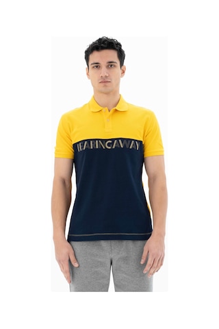 AR-MA Arma Erkek Regular Fit Polo Yaka Tişört Y25374304201 Sarı