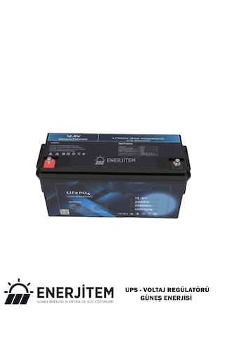 Enerjitem 51.2v 100ah Lifepo4 Batarya, 5120 Wh, Abs