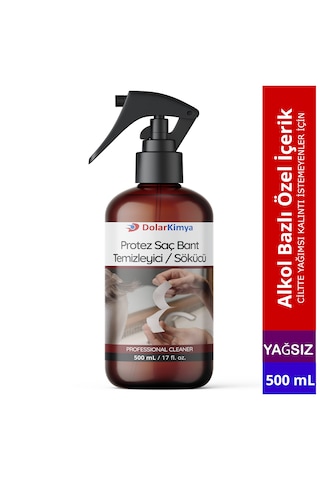 Protez Saç Bant Sökücüsü Temizleyicisi Alkol Bazlı 500 Ml