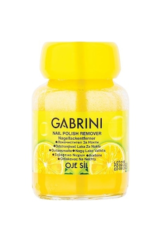 Gabrini Cam Şişe Aseton Limon 75 ML