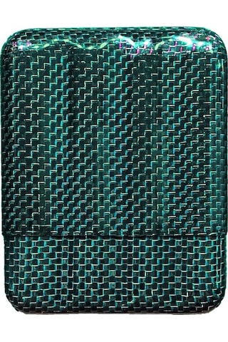 Lubinski Titanium Karbonfiber Toscanello Puro Kılıfı Yeşil 4lü