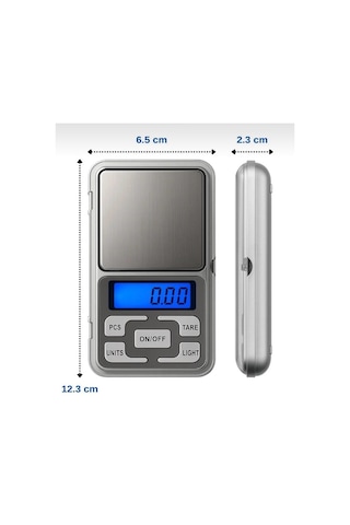 Dijital Hassas Cep Terazisi 0.01g Hassasiyet 200g Kapasiteli Mini Kuyumcu Terazisi Gram Altın Tartı Baharat Tartı Laboratuvar Terazisi Lcd Ekranlı Taşınabilir Hassas Tartı Pcs Tare Fonksiyonlu Prof Çok Renkli
