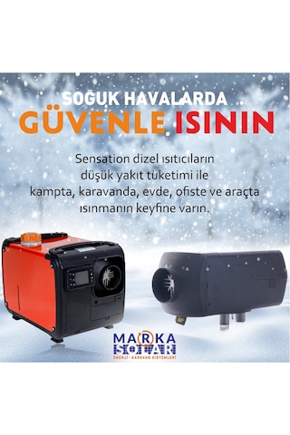 5 Kw 12/24/220 Volt Webasto Taşınabilir Dizel Isıtıcı/sensatıon