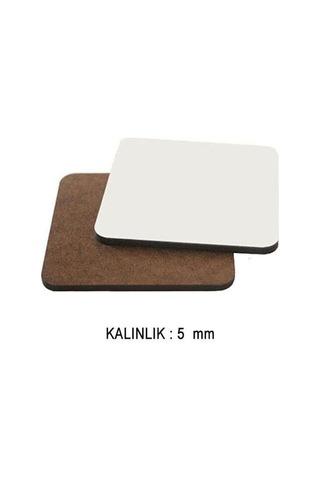 Hdf Kare Bardak Altlığı 5 Mm - Tek Taraflı Diğer