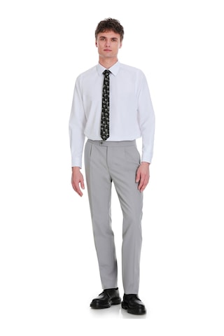 Hatemoğlu Beyaz Slim Fit 100% Pamuk Slim Yaka Pamuklu Uzun Kollu Gömlek 1996519 Beyaz