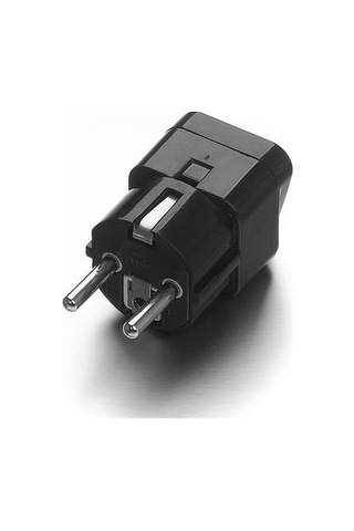 Symbee Siyah Avrupa Standartı Adaptör - 10a/16a Akım, 250v Gerilim, 2800w Güç - Ev Ve Seyahat İçin Evrensel Fiş Dönüştürücü