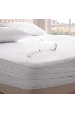 Yataş Bedding Eco Touch Sıvı Geçirmez Alez - 160 x 200 CM Beyaz