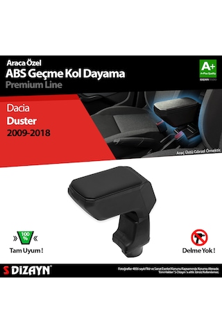 S-dizayn Dacia Duster Kol Dayama Kolçak Geçmeli Abs Siyah 2009-2018