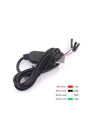 Pl2303Hx 4 Pin Usb-Ttl Seri Dönüştürücü Kablo