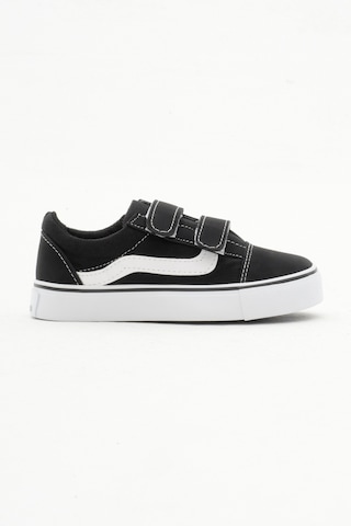 Tonny Black Çocuk Unisex Siyah Kauçuk Taban Keten Cırtlı Spor Ayakkabı Tbh1461 101 Siyah