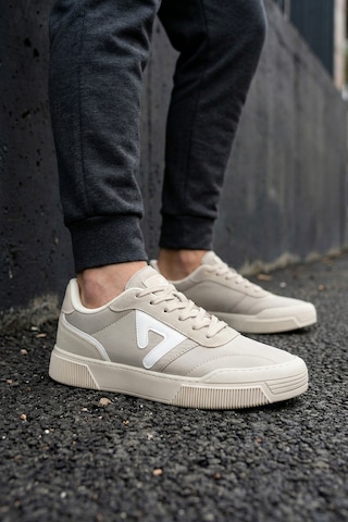 Dark Seer Ds Midas Bej Beyaz Erkek Sneaker Günlük Spor Ayakkkabı Bej - Beyaz