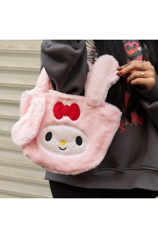 Melody Peluş Çanta-1138 Altın