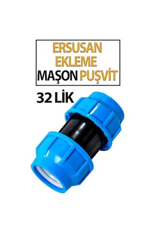 Puşvit 32 Lık Ekleme Maşon Hortum Ve Boru Bağlantısı