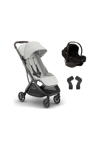 Uppababy Minu V3 Cosmo Travel Sistem Bebek Arabası Savannah - Black