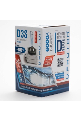 D3S 6000K +%50 Fazla Işık OEM Ampul