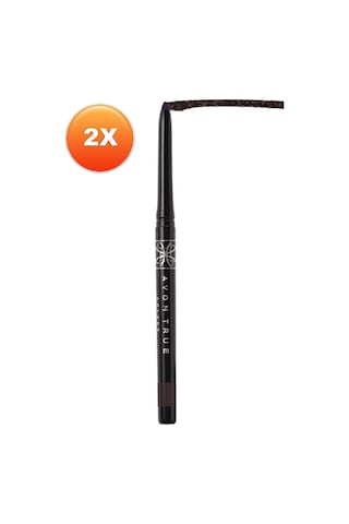 Avon Diamonds Aç Kapa Pırıltılı Göz Kalemi Black Bijoux 2'li Set