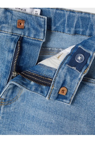 Name It Nkfrose Kız Çocuk Denim Şort 13197313 Mavi