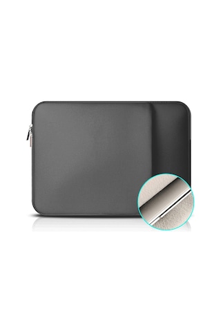 Dizüstü Bilgisayar Kılıfı, Yumuşak Dizüstü Bilgisayar Kılıfı, Xiaomi, Lenovo, Hp, Dell, Asus, 11, 13, 15 İnç Gri 11.6 İnç, Diğer