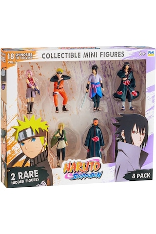 Pmı Nsh2070s Naruto 8li Koleksiyon Figür Seti Asorti