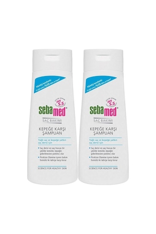 Sebamed Şampuan 400ml Kepeğe Karşı Ve Yağlı Saçlar İçin 2 Li Set