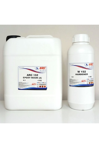 Arc152 Epoksi Ahşap Ve Elyaf Laminasyon Reçine 5 Kg Set Arc152 Epoksi Ahşap Ve Elyaf Laminasyon Reçine 5 Kg Set