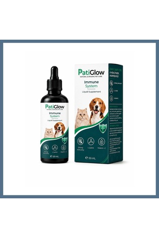 Buradabulabilirsin Patiglow Kedi Ve Köpek Bağışıklık Destek Damlası 50 Ml Bbz